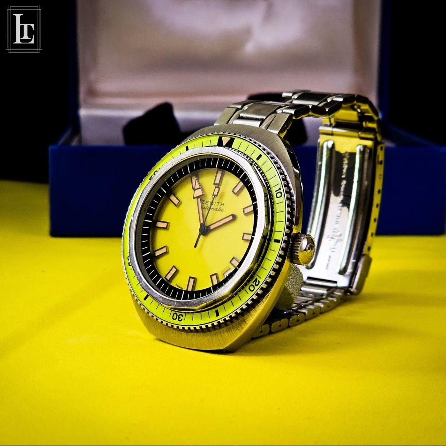 Zenith diver Big Lemon A3637 – Luxo Time Firenze