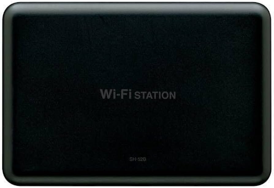 Amazon.co.jp: 【整備済み品】docomo Wi-Fi STATION SH-52B 黒 約74（H