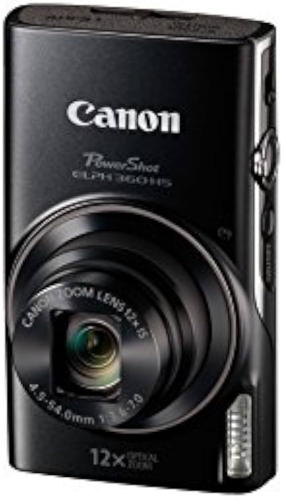 Amazon | Canon PowerShot ELPH 360 Digital Camera w/ 12x Optical