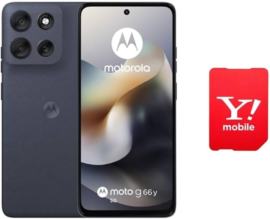 Amazon | 【本体一括購入】Y!mobile moto g66y 5G【新規申込・シンプル