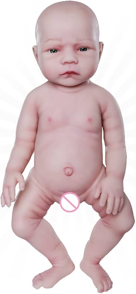 Amazon | 47cm リボーンドール フルシリコン ドール リアル赤ちゃん