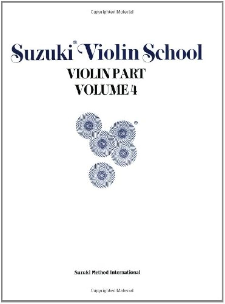 Amazon.com: Suzuki Violin School, Vol 4: Violin Part