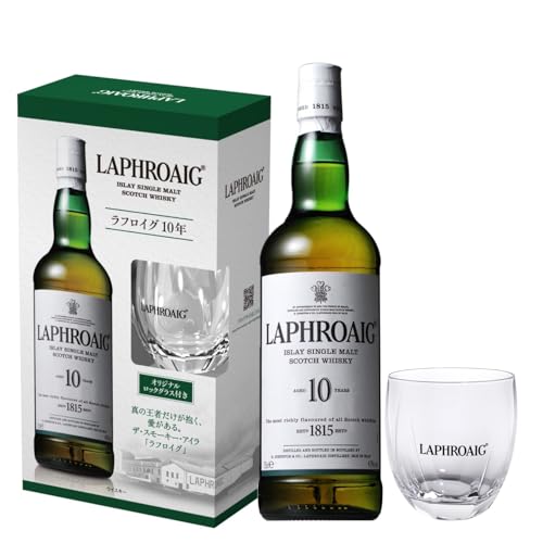 Amazon.co.jp: サントリーお酒: ラフロイグ・ボウモアグラス付ギフト