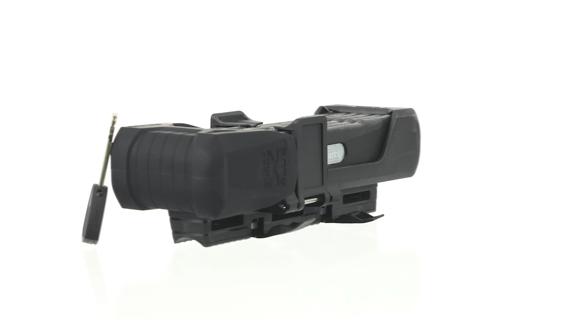 ABUS 折りたたみ最強ロック 希少シリコン巻きブラック 未使用 ABUS