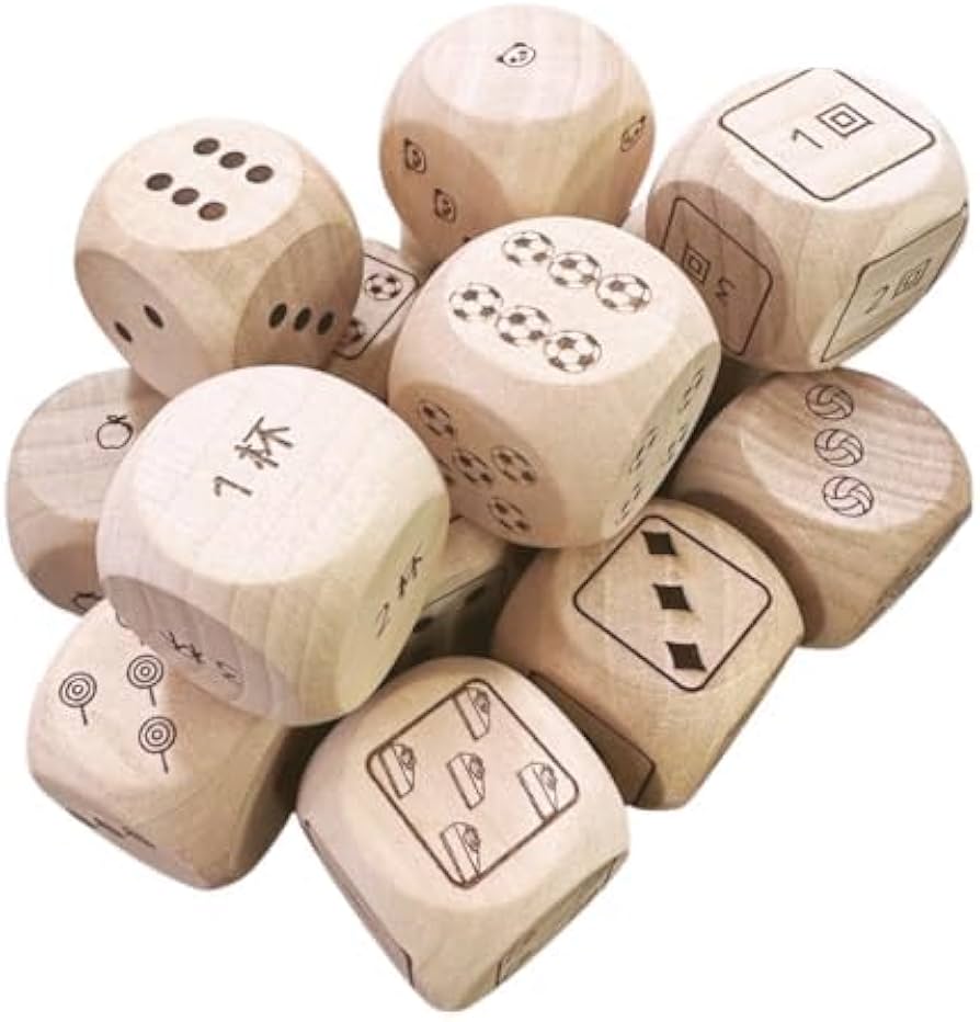 Amazon | 【500種類】【デザインサイコロ】 【TSUDOI】 サイコロ 6