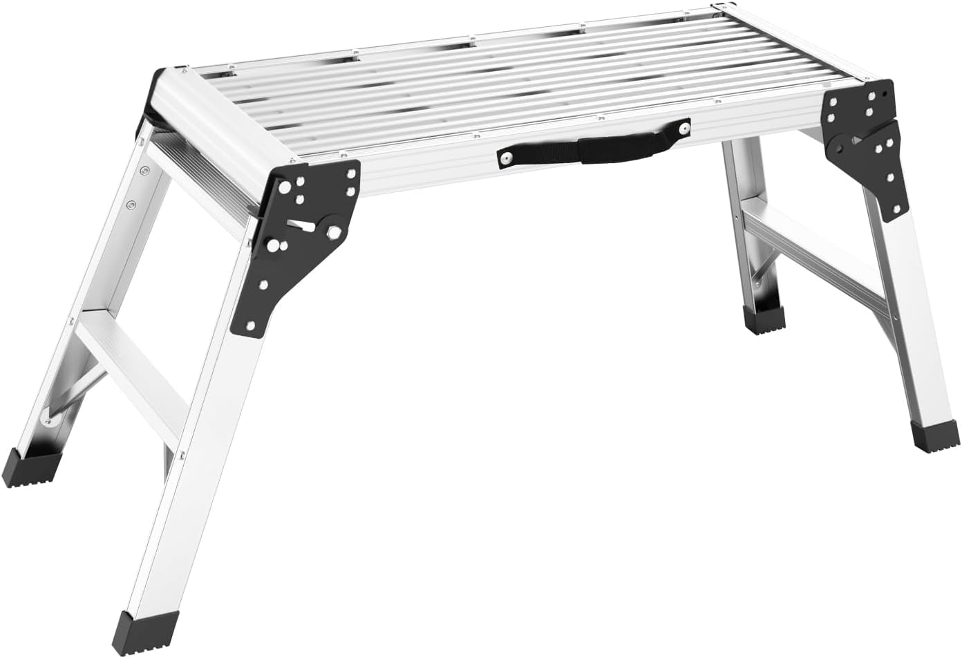 Amazon.co.jp: アルミ足場台 洗車台 軽量 アルミ脚立 立ち馬アルミ