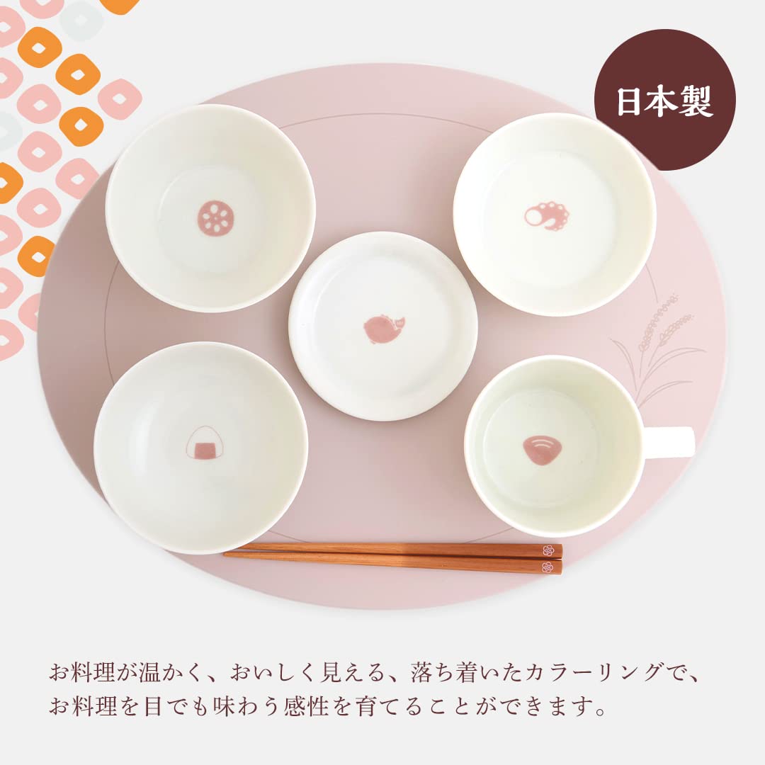 Amazon.co.jp: たち吉 お食い初め揃え 食器 7点セット ベビー食器 磁器