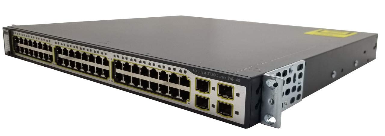 Amazon.com: Cisco WS-C3750G-48PS-S Catalyst 3750 48 10/100/1000T