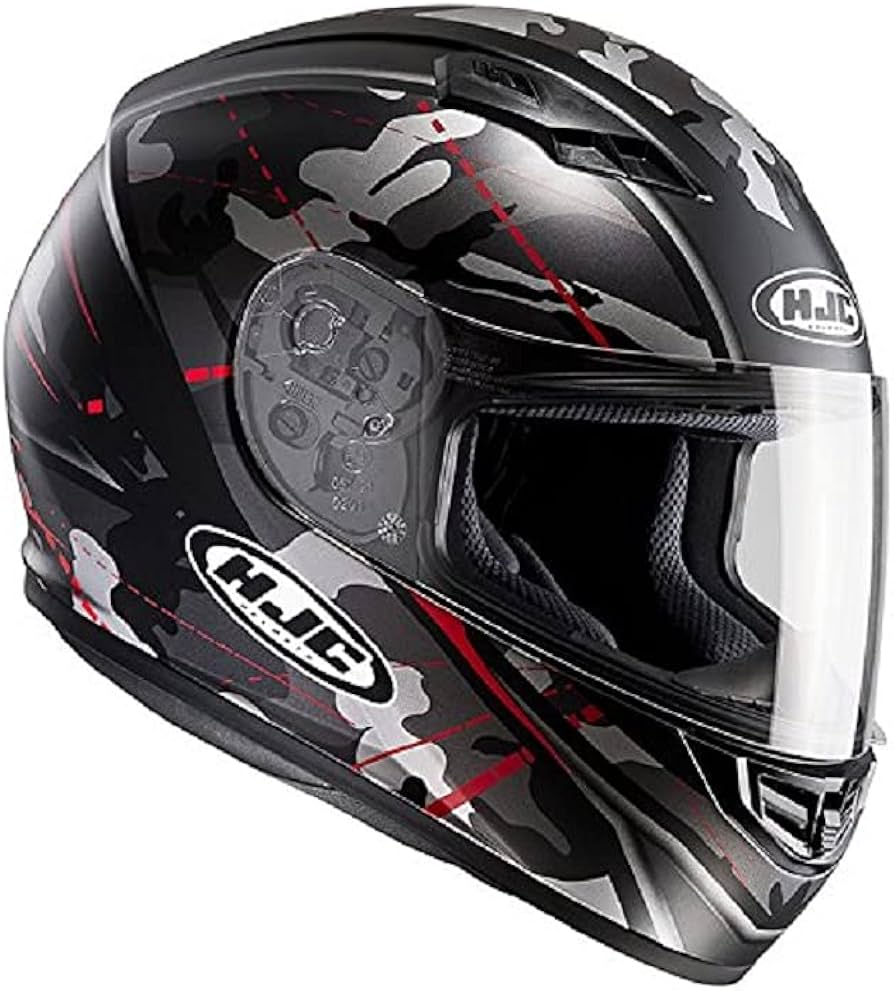 Amazon | HJC(エイチジェイシー) バイクヘルメット フルフェイス RED