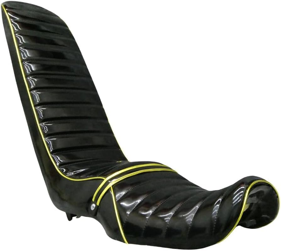 Amazon | バリオス250 用 黒金エナメル 三段シート/ZR250 A