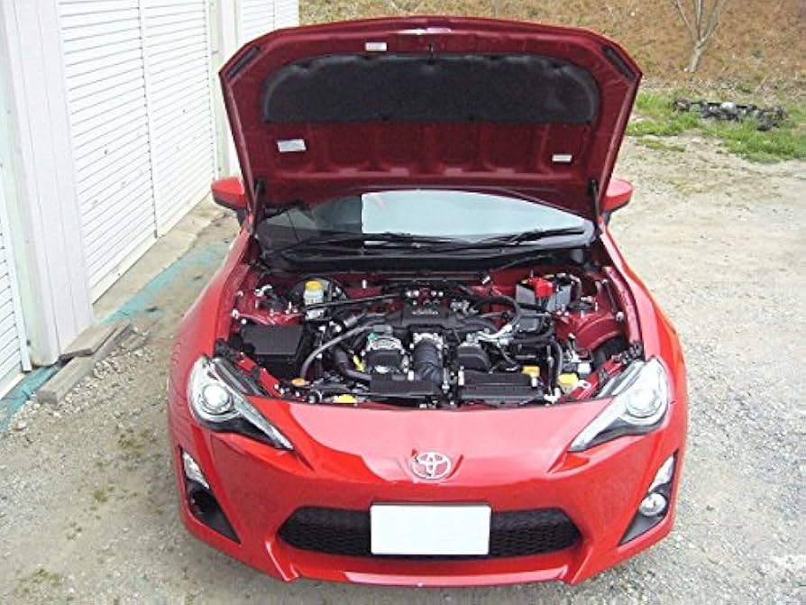 Amazon | 86 ZN6 ボンネットダンパー ブラックカーボン | フード