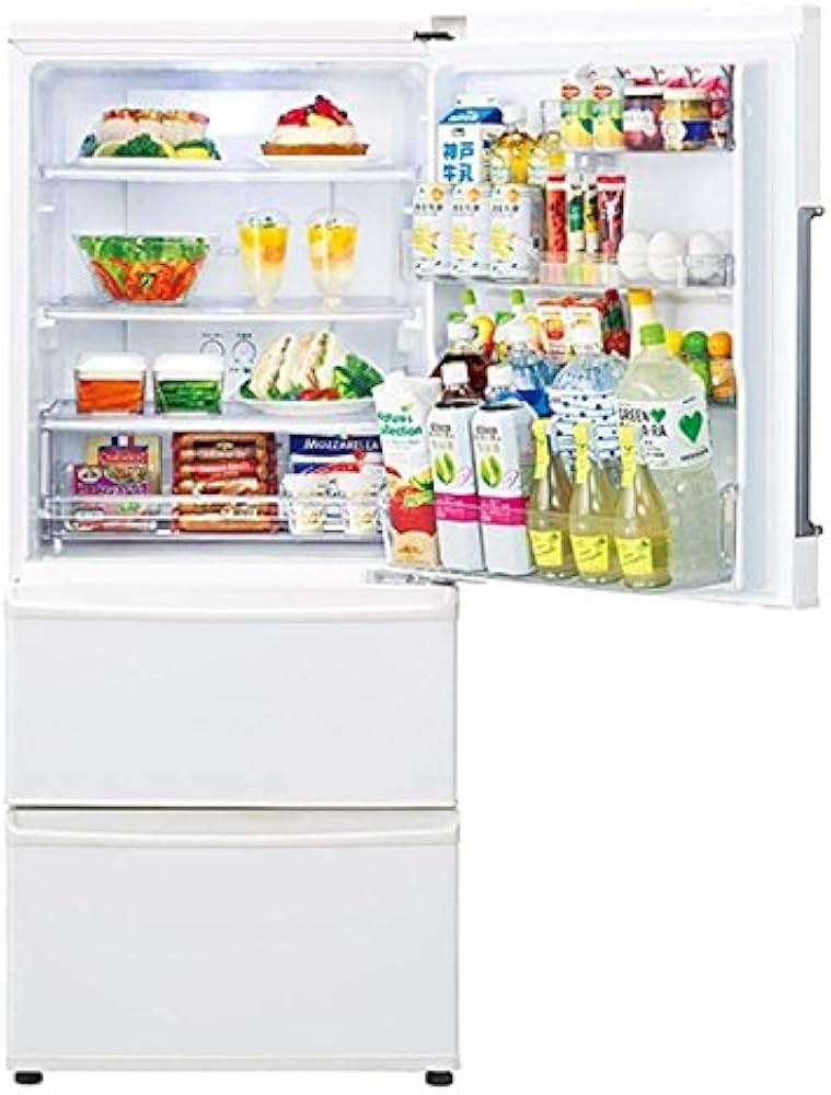 Amazon.co.jp: アクア 272L 3ドア冷蔵庫 ナチュラルホワイト 【右開き