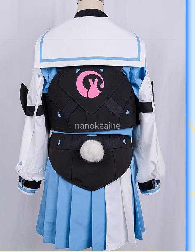 Amazon.co.jp: ブルーアーカイブ-blue archive 月雪ミヤコ コスプレ