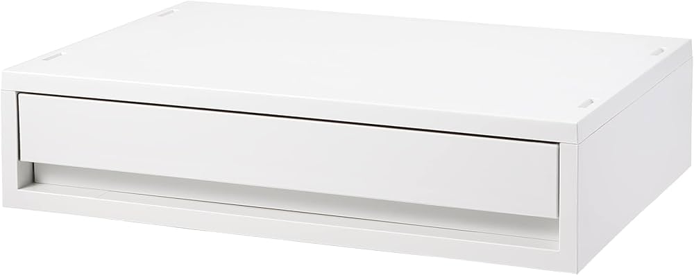 Amazon｜無印良品 ポリプロピレン 小物収納ケース ワイド 小 ホワイト