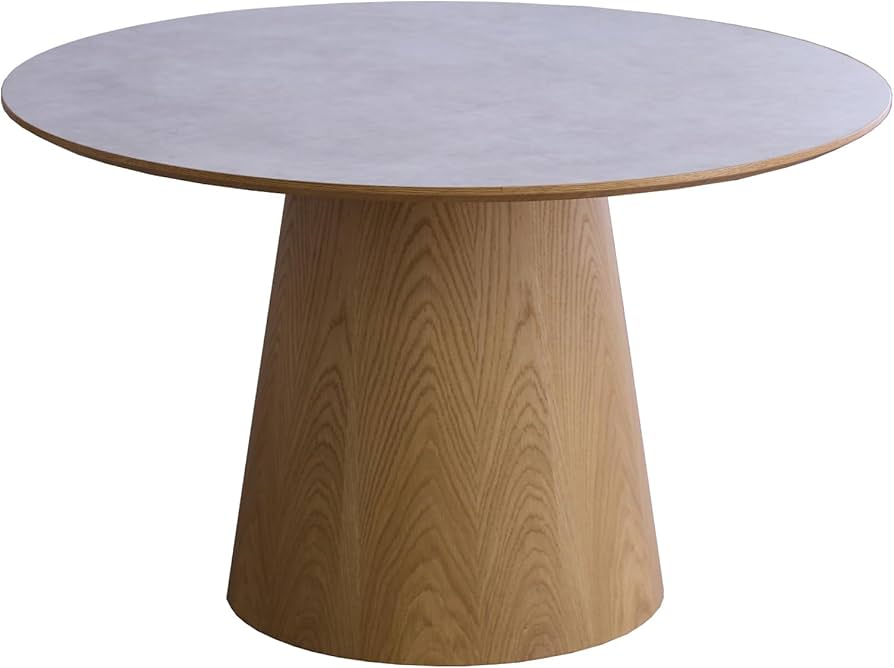 Amazon｜丸ダイニングテーブル 丸テーブル 120 天然木 のみ ダイニング