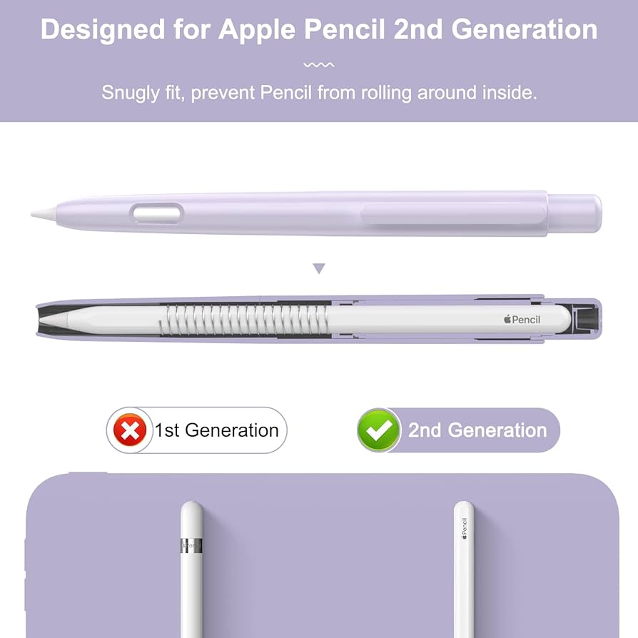 Amazon.co.jp: MoKoホルダーケース Apple Pencil第2世代対応 格納式PC