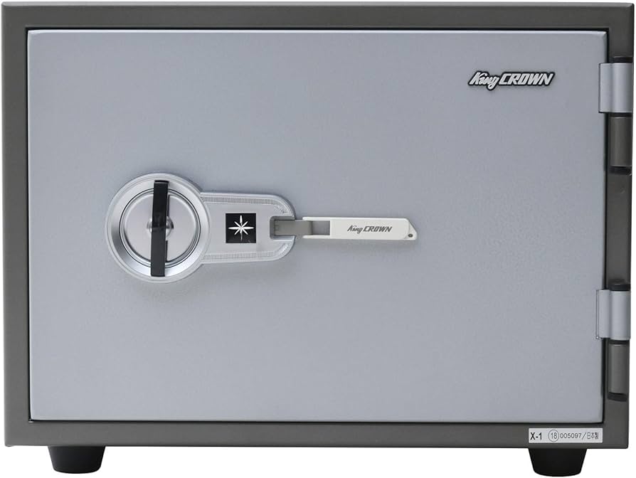 Amazon.co.jp: キング工業(CROWN) 特殊マグネットロック式 耐火金庫