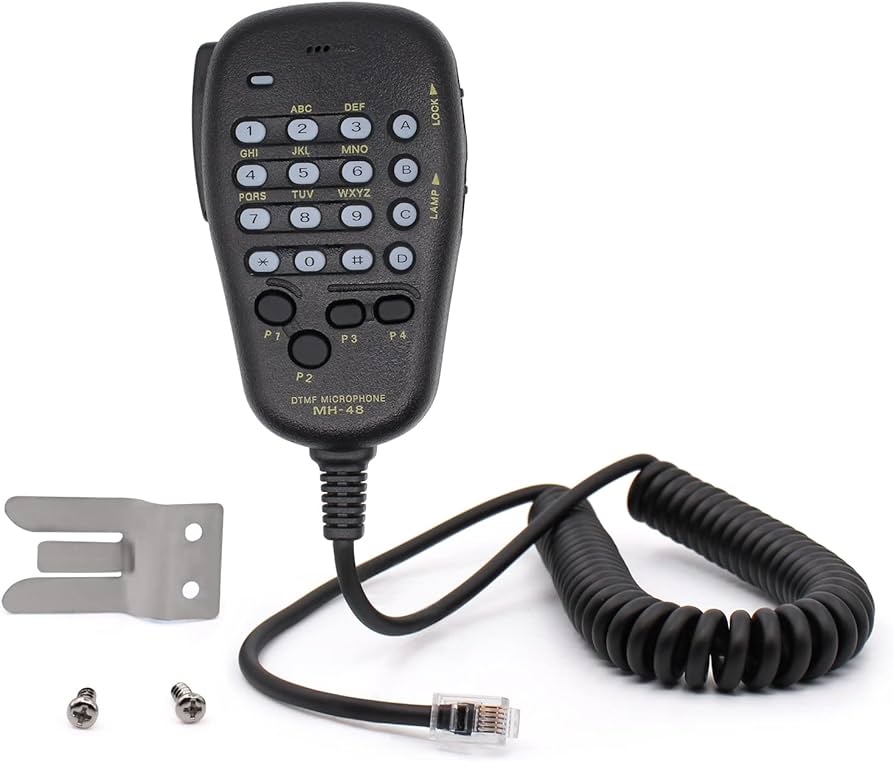 Amazon.com: Aimtobest 6 Pin MH-48 MH-48A6J DTMF Microphone