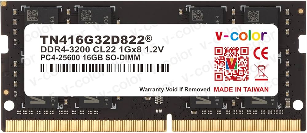 Amazon | v-color Hynix IC ノートPC用メモリ DDR4 3200MHz PC4-25600