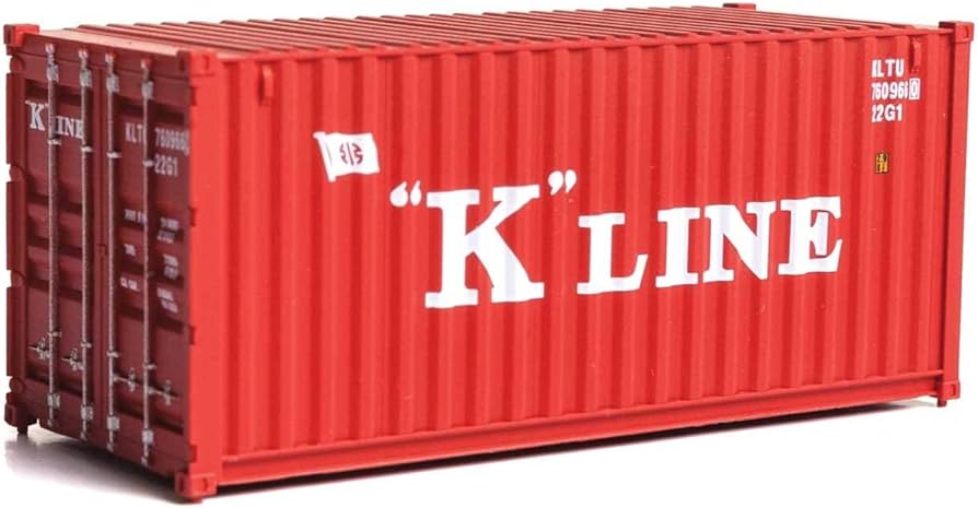 Amazon | 20 ' Corrugatedコンテナ – Assembled – - k-line (レッド