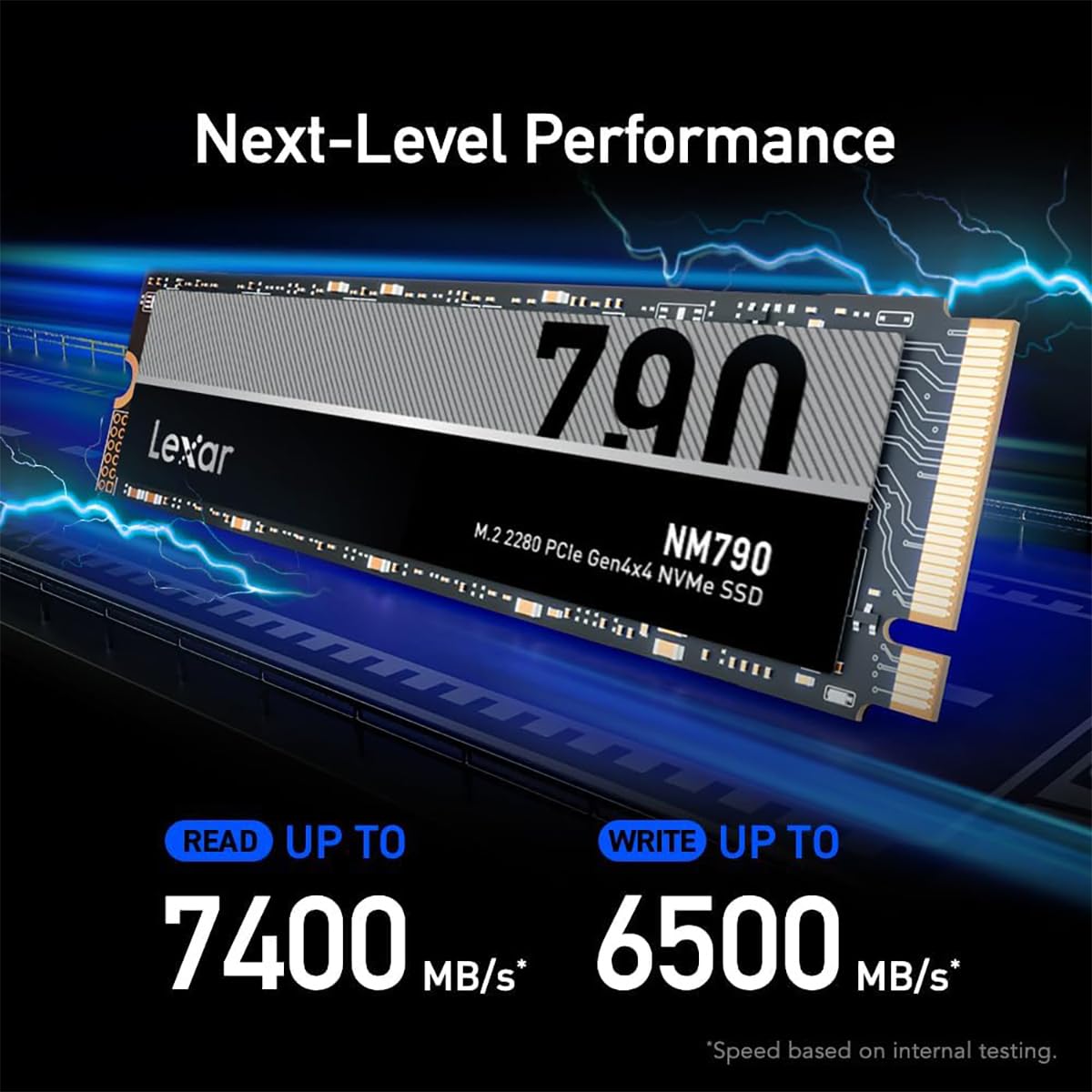 Amazon.co.jp: Lexar 4TB NM790 SSD PCIe Gen4 NVMe M.2 2280 内蔵