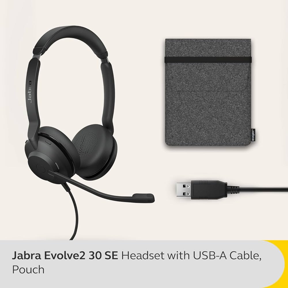Amazon.co.jp: Jabra Evolve2 30 SE USB-A UC Stereo 23189-989-979