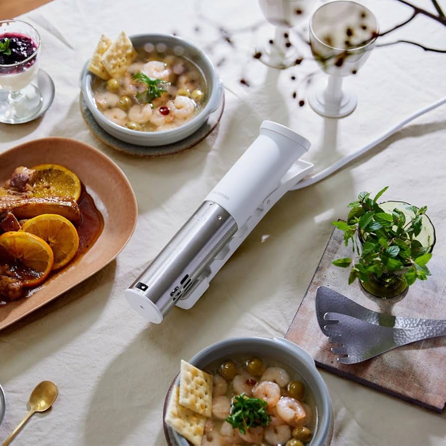 Amazon.co.jp: アイリスオーヤマ 低温調理器 挟みやすいクリップ式