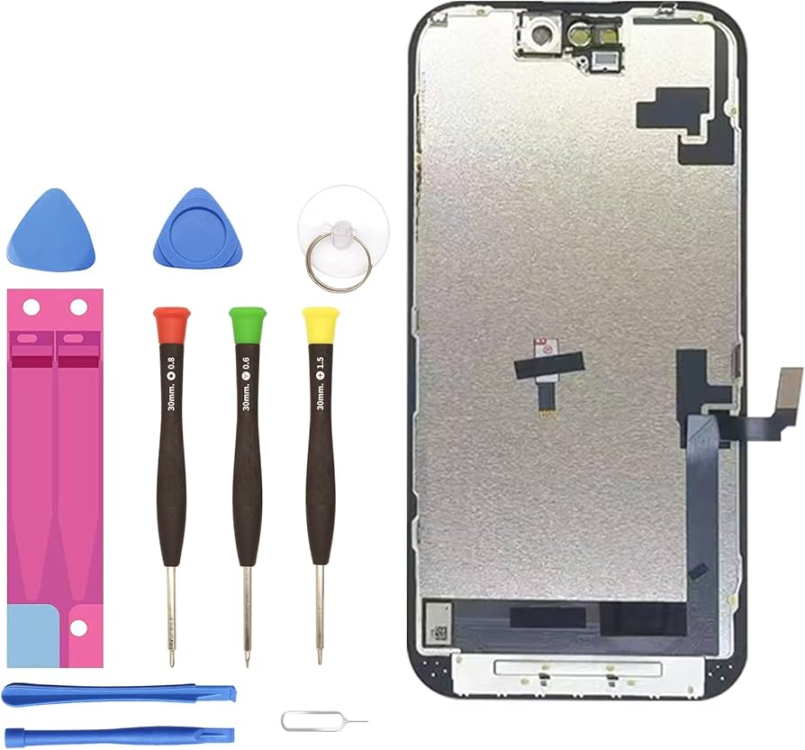 Amazon.co.jp: iphone 16 液晶パネル 6.1 インチ 画面交換 フロント