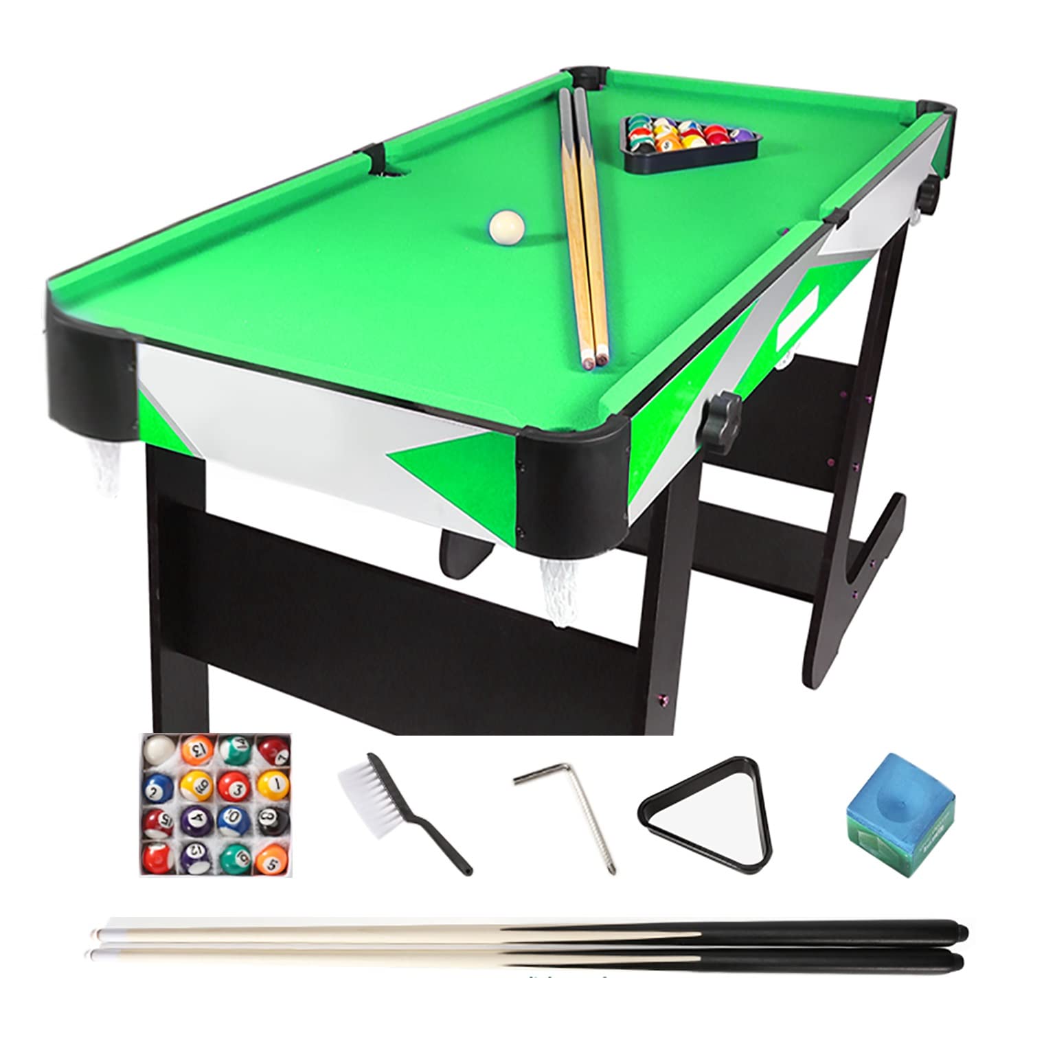 Amazon.co.jp: ビリヤード台 折りたたみ式 ビリヤードテーブル