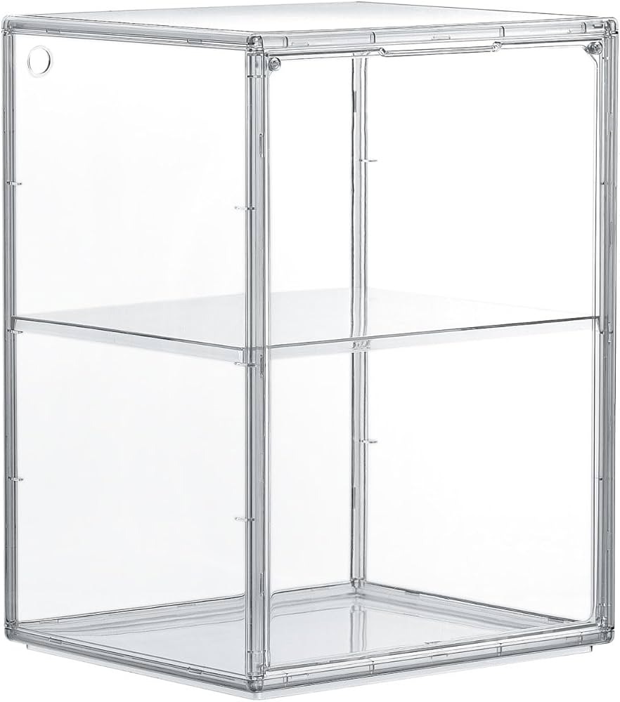 Amazon.co.jp: 八番屋 フィギュアケース 収納 透明展示ケース