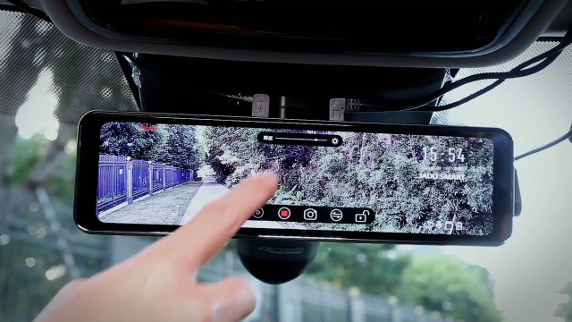 Amazon.co.jp: JADO ドライブレコーダー ミラー型 分離【最新ズーム