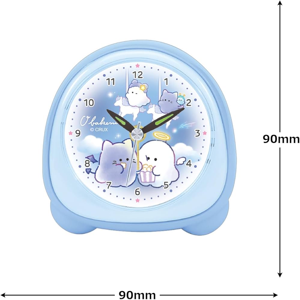 Amazon.co.jp: クラックス 時計 ミニライトクロック オバケーヌ 125942