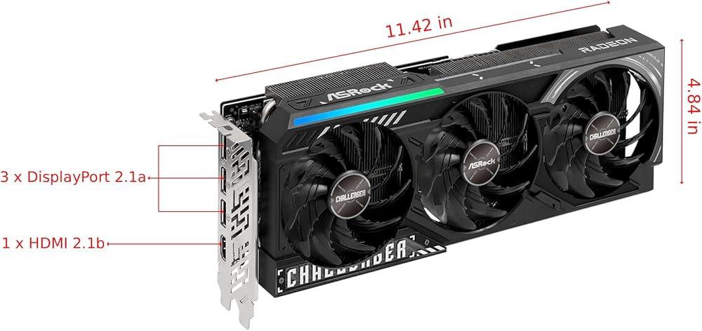 Amazon | ASRock AMD Radeon RX 9070 XT Challenger 16GB | ASRock