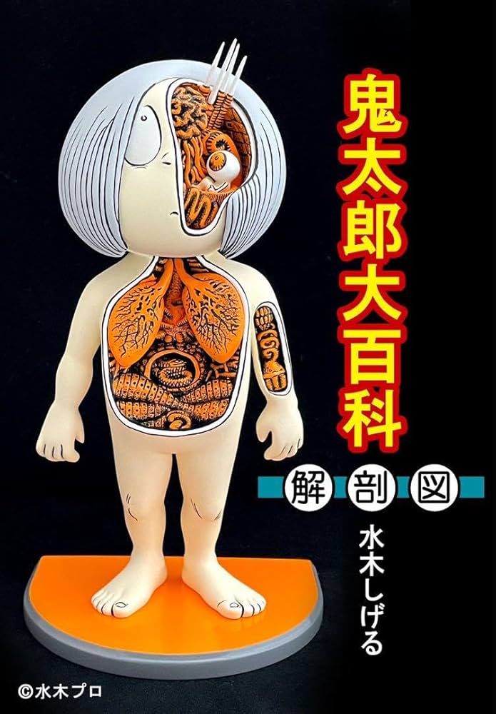 Amazon.co.jp: ODEYA オデヤ 鬼太郎大百科 鬼太郎解剖図 ガレージ