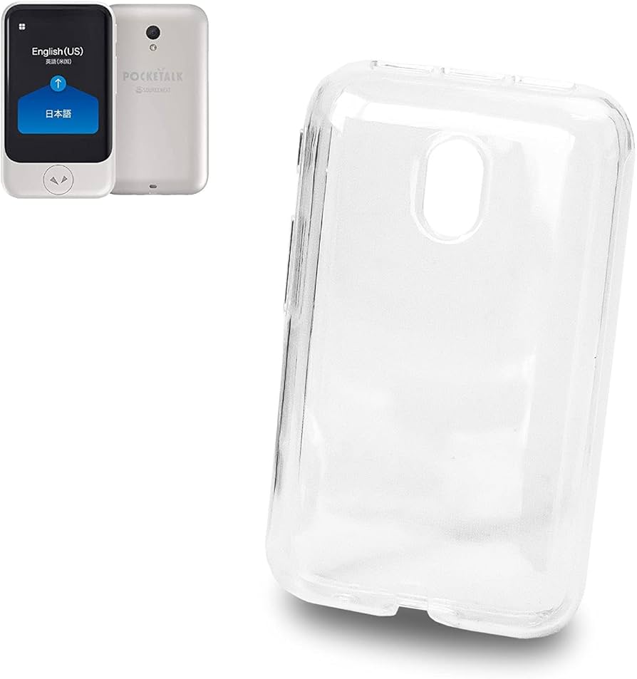 Amazon | POCKETALK S/S2 (ポケトークS/S2)専用 逆さ吊り型TPUソフト