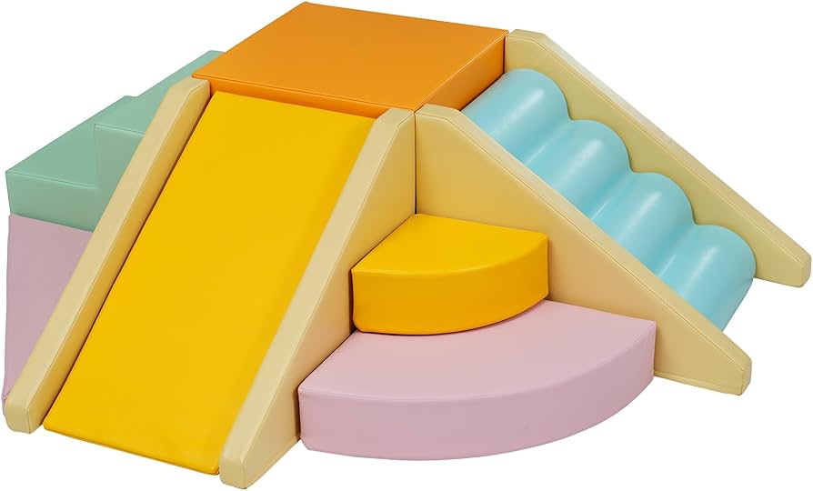 Amazon.co.jp: ソフトブロックセット アスレチック ブロック