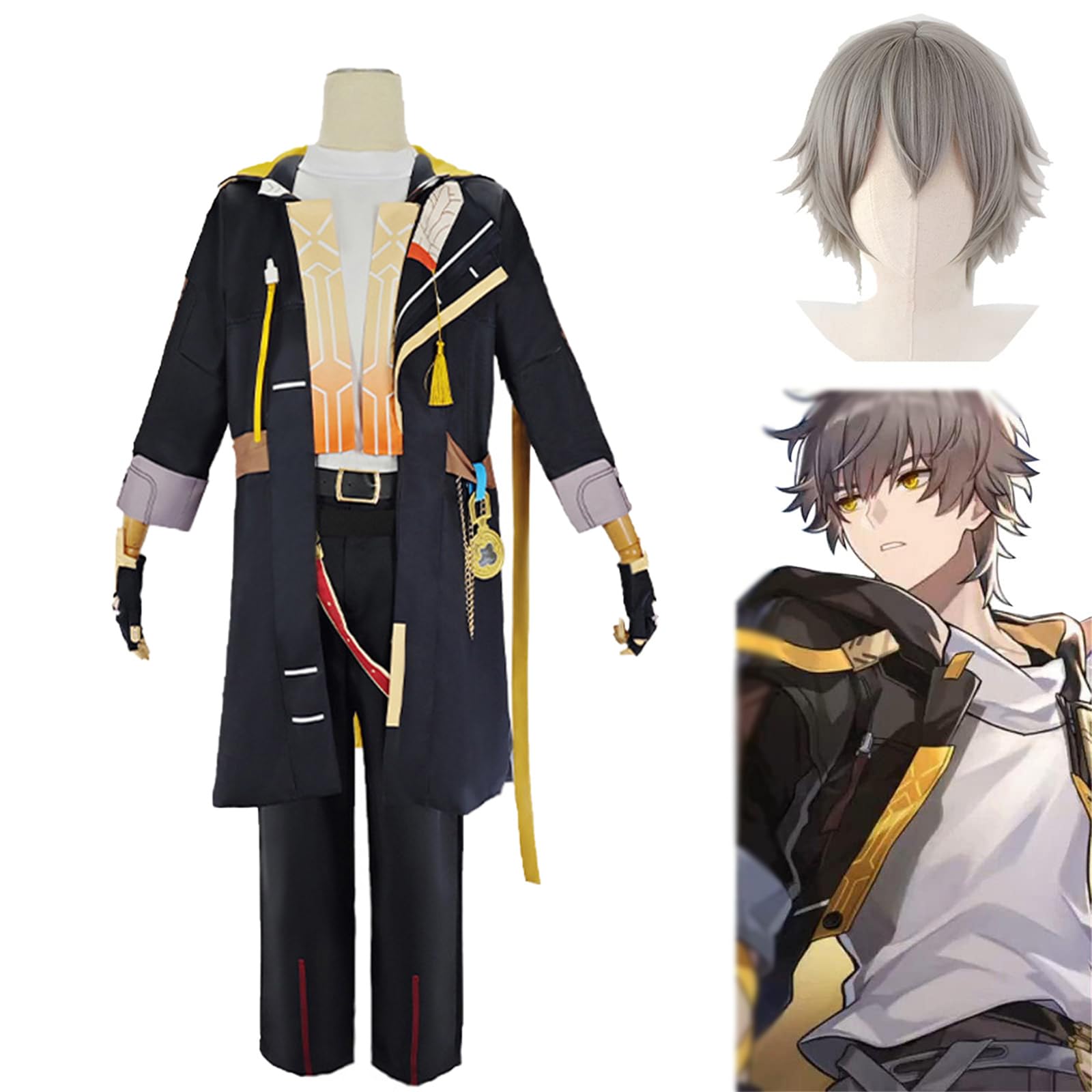 Amazon.co.jp: HESHI 崩壊 スターレイル 開拓者 穹 コスプレ衣装