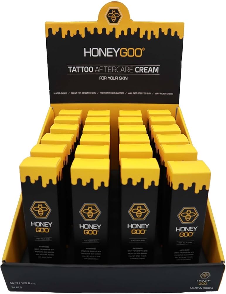 Amazon | HONEY GOO タトゥーケアクリーム 入れ墨保護 タトゥー