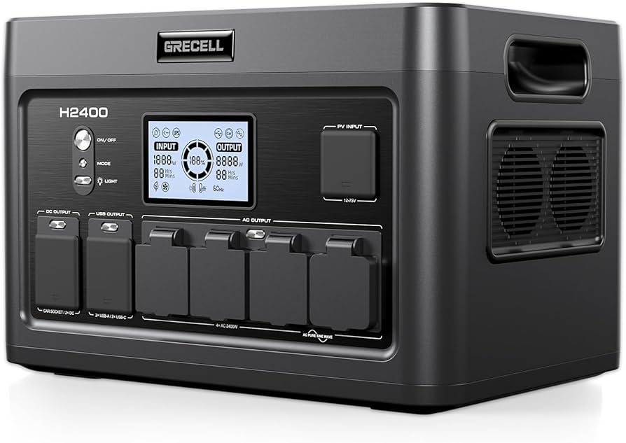 Amazon.co.jp: GRECELL ポータブル電源 大容量 1843Wh LiFePO4 リン酸