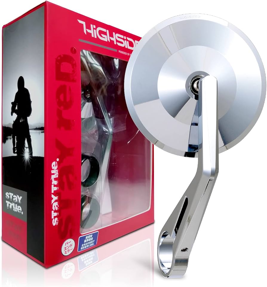 Amazon | デイトナ(Daytona) バーエンドミラー バイク 新保安基準適合