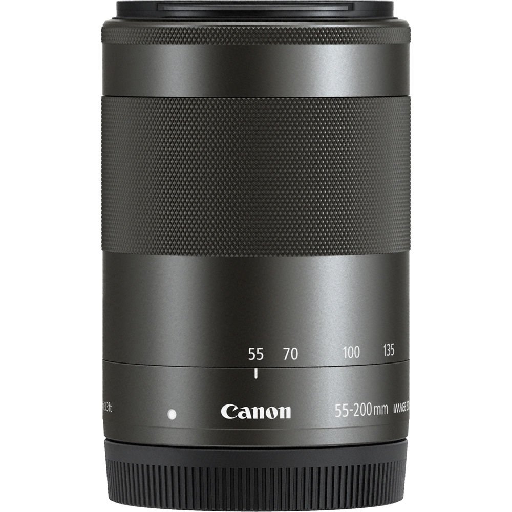 Amazon.com : Canon EF-M 55-200mm f/4.5-6.3 is STM Lens (Black