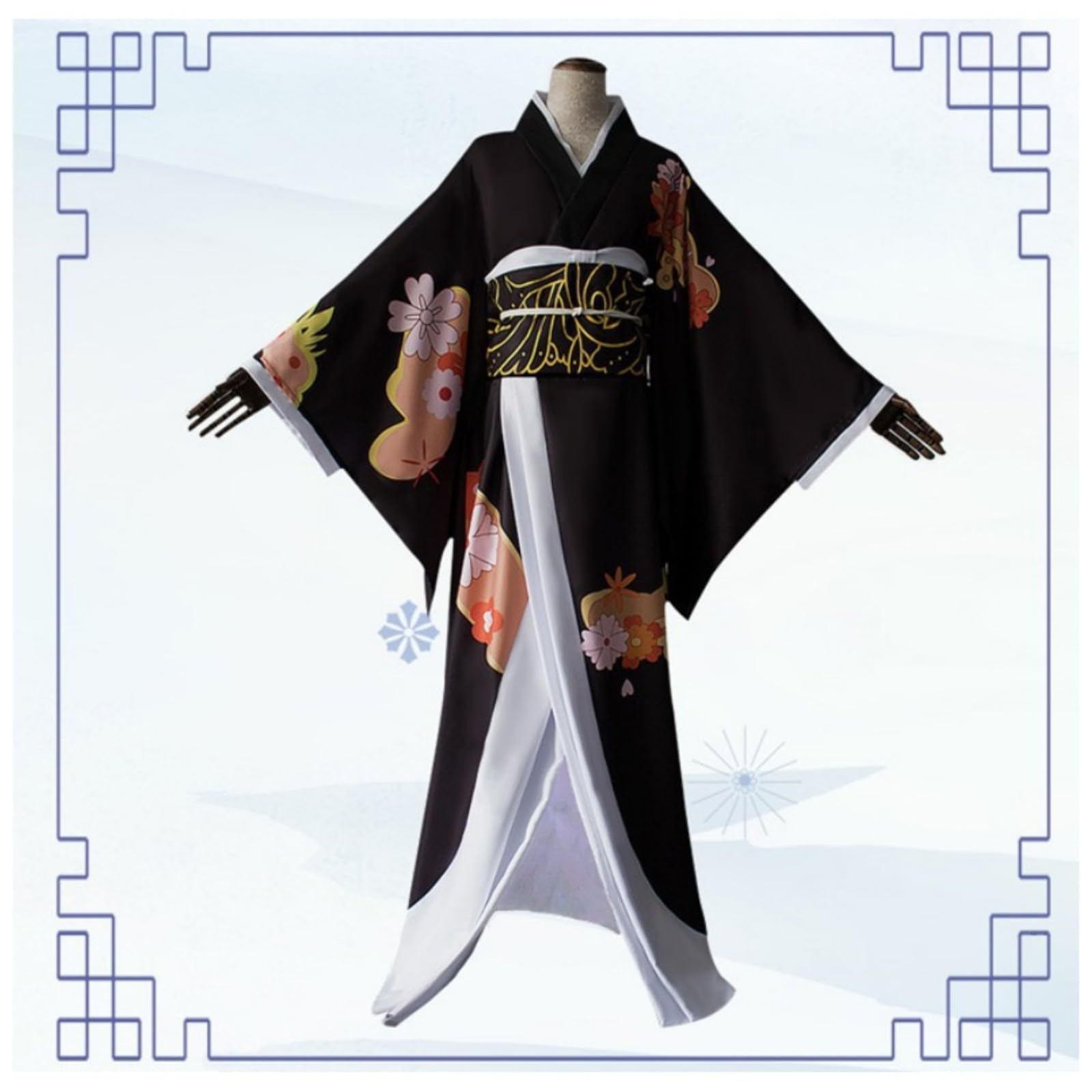 Amazon.co.jp: [YAYANA]鬼舞辻 無惨 コスプレ 衣装 全セット ウィッグ