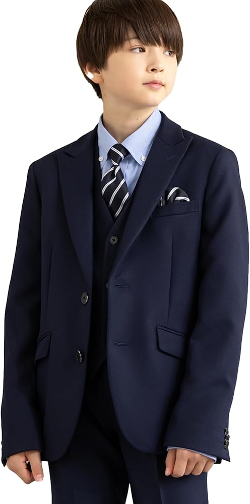 Amazon | WANDER FACTORY スーツ フォーマル 男の子 卒業式 6点セット