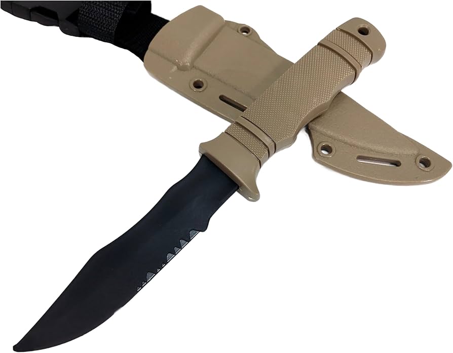 Amazon.co.jp: ChaosAirsoft ダミーナイフ トレーニングナイフ