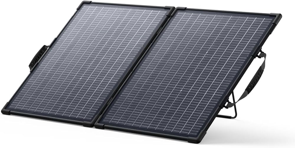 Amazon | Anker Solix PS100 Dual Portable Solar Panel 両面発電 100W