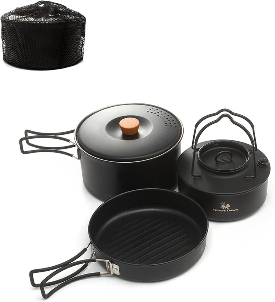 Amazon | 【Forest Dawn】クッカーセット キャンプ 調理器具 キャンプ