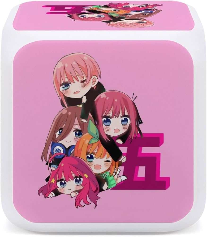 Amazon.co.jp: 五等分の花嫁 目覚まし時計 キャラクター 目覚まし時計