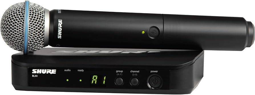 Amazon.com: Shure BLX24/B58 Wireless Microphone System - 14-Hour