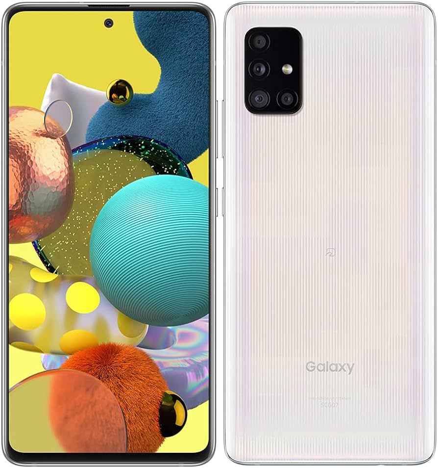 Amazon.co.jp: KDDI GalaxyA51 5G SCG07 Prism Brix White SIM Free