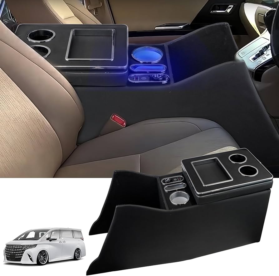 Amazon | POWER PANDA 【急速充電】コンソールボックス アルファード